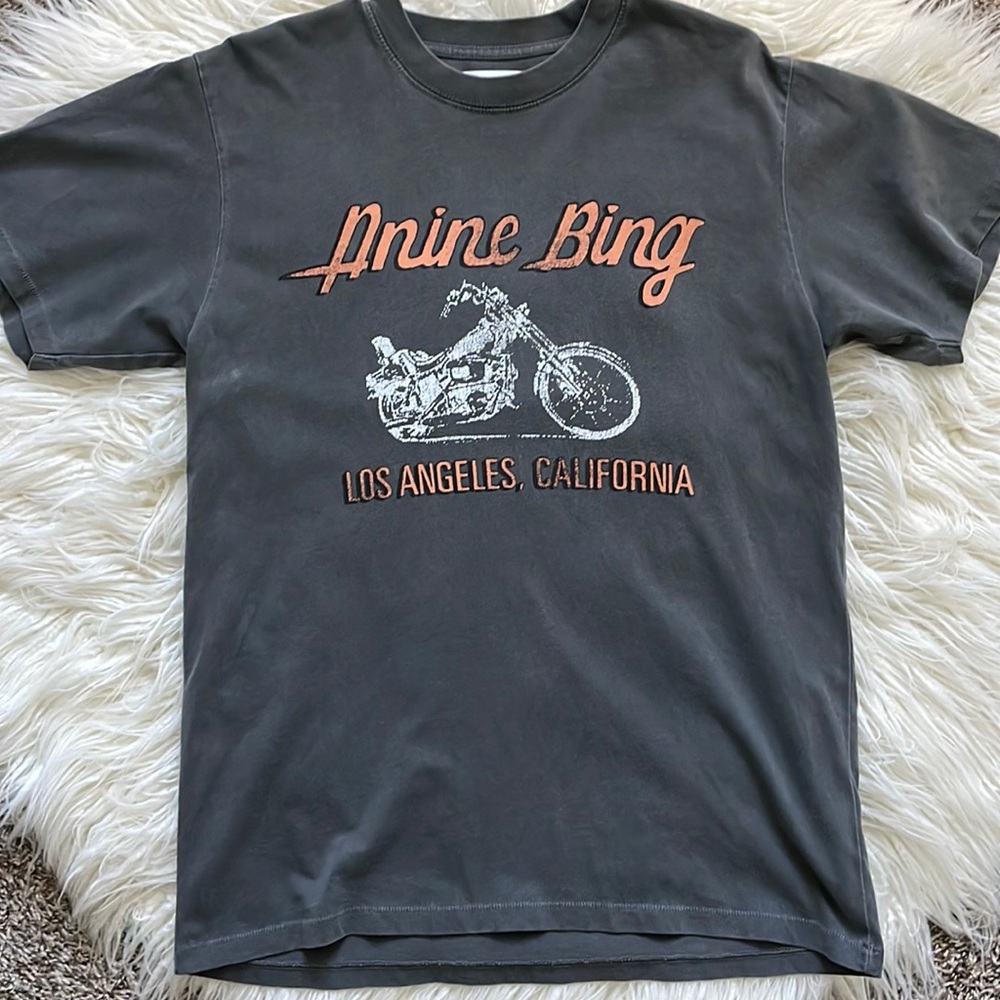 Anine Bing Lili motorcycle tshirt